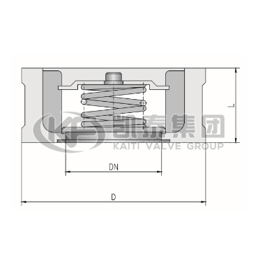 對夾升降式止回閥